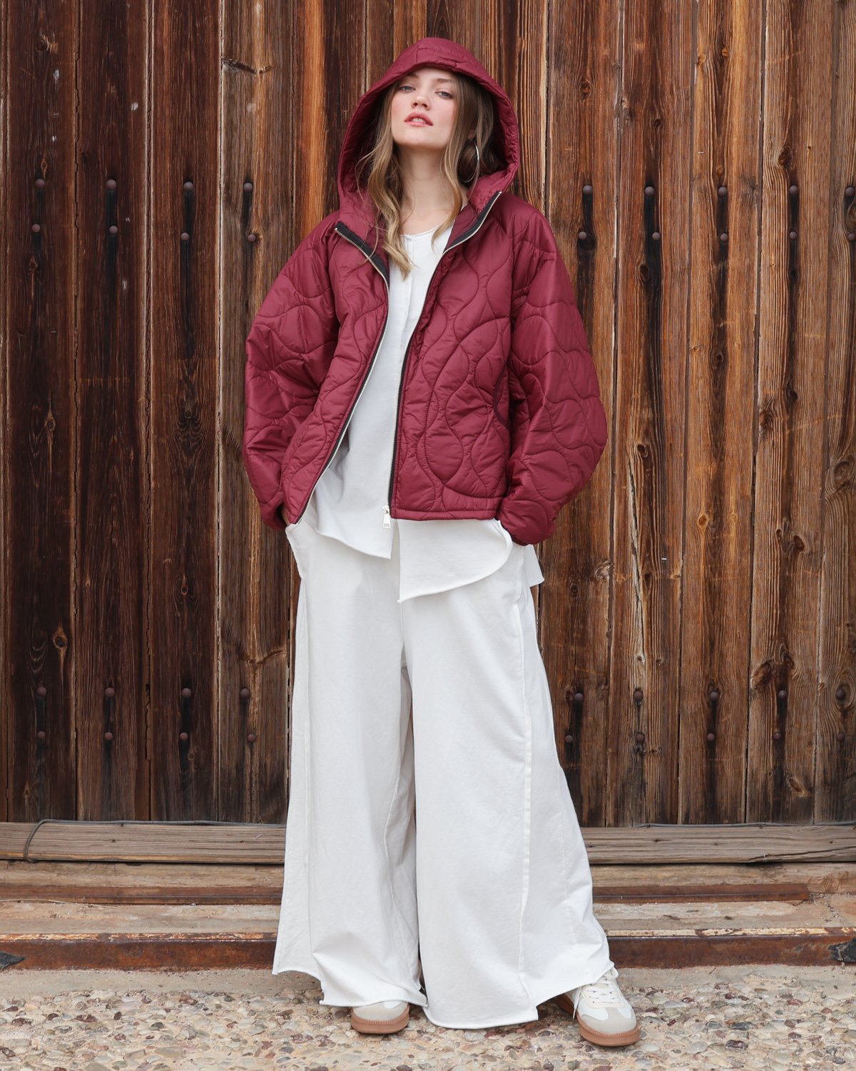 Burgendy jacket